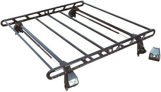 Hermes SGS1 Metallic Car Roof Rack for Ford Fusion 2002-2012 (Set with Legs and Locks)