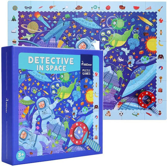 Kinderpuzzle Detective in Space 42pcs MiDeer