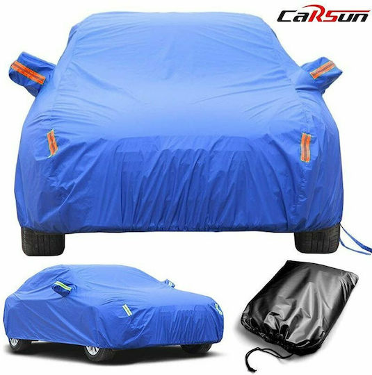 Carsun Car Covers 400x175x120cm Waterproof Small with Straps