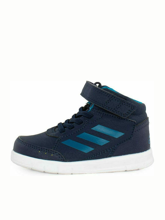 Altasport Mid EL Παιδικά Sneakers High με Σκρατς Μπλε