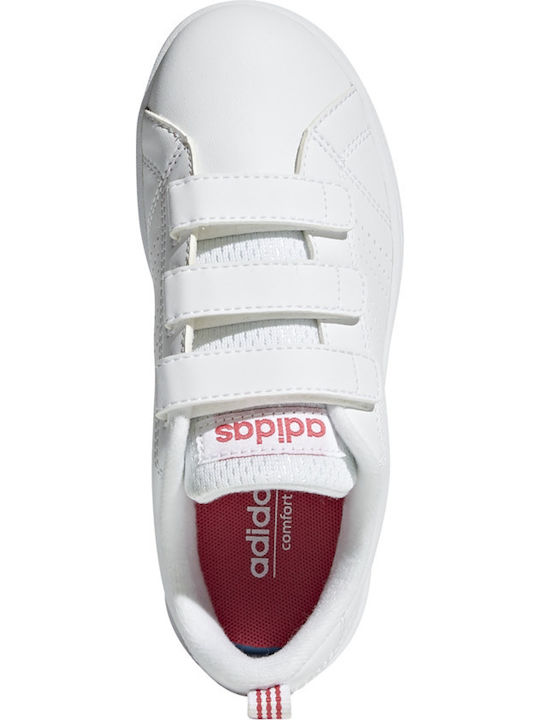 Vorteil Kinder Sneakers mit Klettverschluss Cloud White / Super Pink