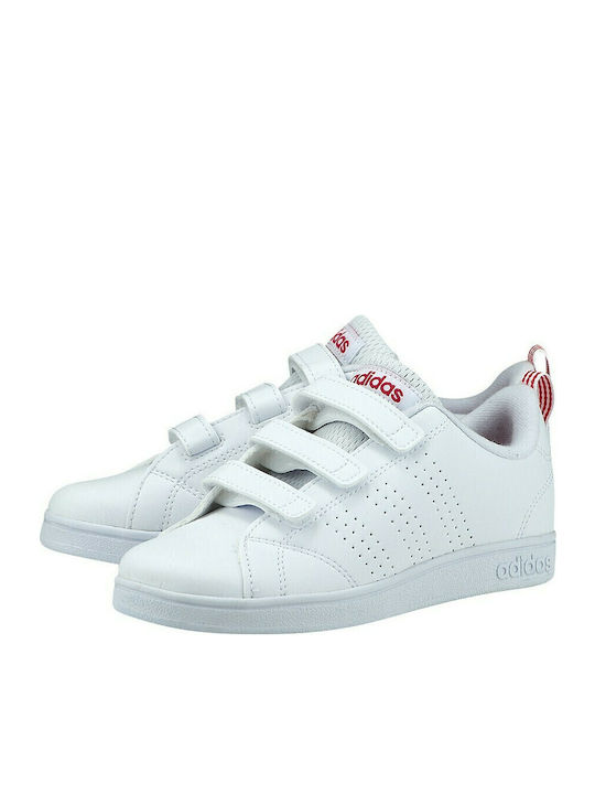 Vorteil Kinder Sneakers mit Klettverschluss Cloud White / Super Pink