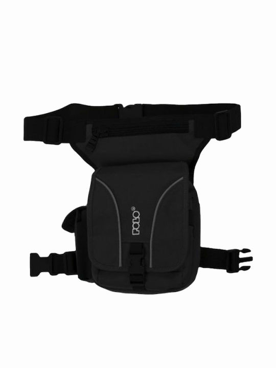 Polo Раница за каране на бедрото Netpack Черен