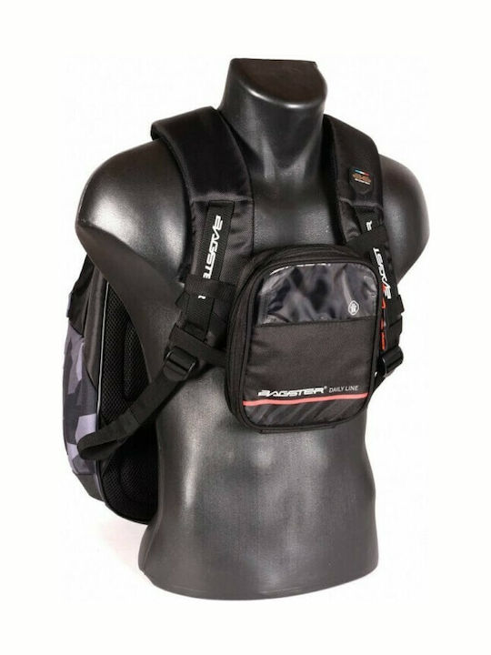 Bagster Τσαντάκι Μηρού Αναβάτη D-Line Grip Μαύρο