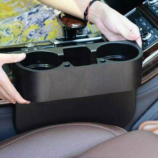 Factory Car Cup Holder Car Valet with Mobile Mount 2 Positions for Console in Black Color