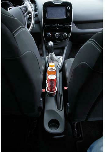 Lampa Car Cup Holder 2 Positions for Console Single to Double in Black Color