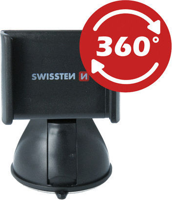 Swissten Βάση Κινητού Αυτοκινήτου S-GRIP B2 με Ρυθμιζόμενα Άγκιστρα