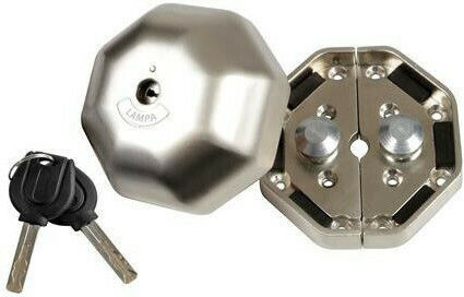 Lampa Vigilant Truck Additional Lock Metal Lock for Commercial Vehicles with Sliding & Opening Door