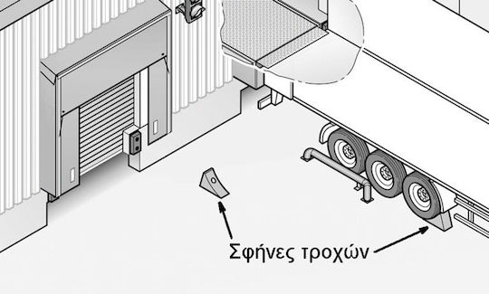 Next Systems Σφήνα Τροχού (Τάκος) από Πλαστικό - Πρότυπο Din 76051