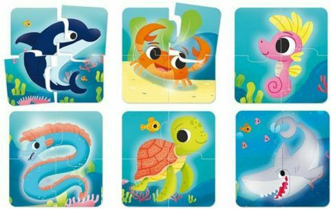 Kids Puzzle Carotina Baby Sea 24pcs Lisciani Giochi