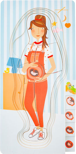 Wooden Kids Puzzle Pregnancy for 4+ years old+ Years 7pcs Small Foot