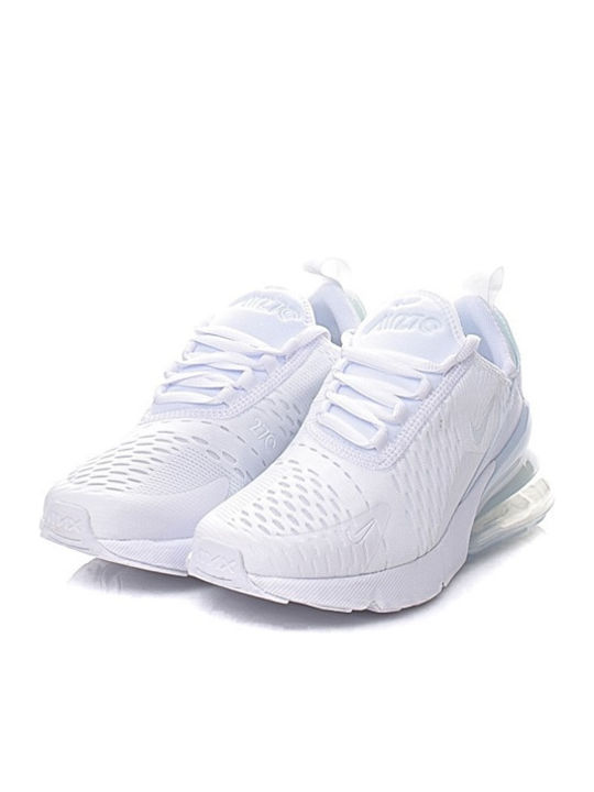 Air Max 270 Gs Παιδικά Sneakers White / Metallic Silver