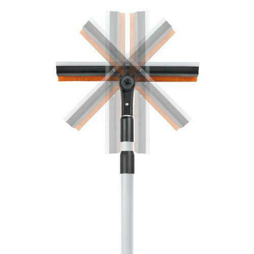 Lampa Super-Pro Curățitor de Geamuri Auto cu Mâner Telescopic din Aluminiu 100>250cm 37464