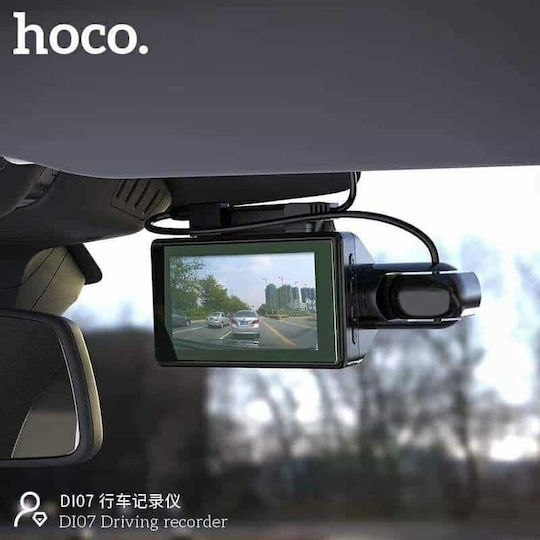 Hoco DI07 Dual Camera DVR Auto pentru Parbriz cu Clip DVR auto