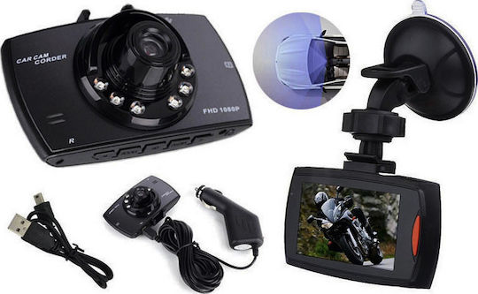 Factory DVRG30 Κάμερα DVR Αυτοκινήτου 1080P με Οθόνη 2.7"