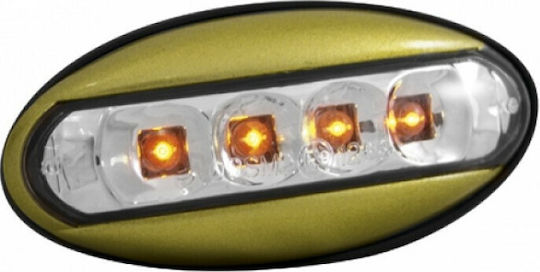 Dectane Flash Led for Peugeot 206 / 207 Gold 2pcs
