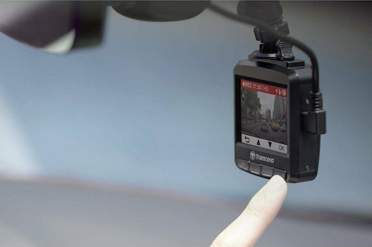 Transcend DrivePro 620 Автомобилна DVR камера 1080P с дисплей 2.4" за Паркет със самозалепващо се фолио 2x 32GB микроSDHX