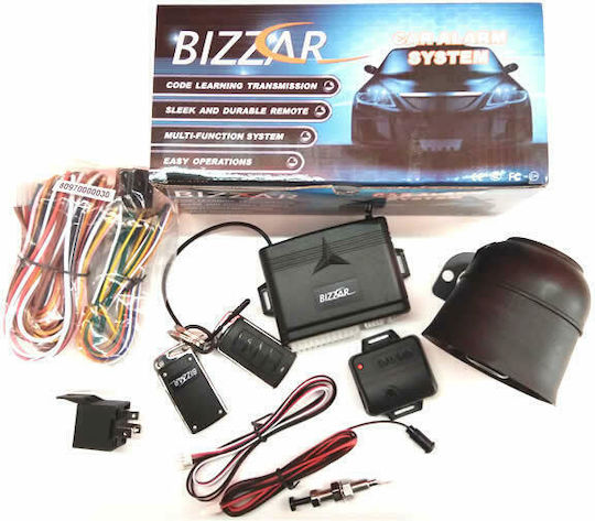 Bizzar BCA1 Alarmanlage Auto 1 Weg S-BCA1+