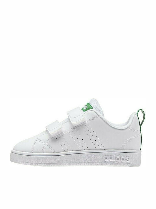 Vorteil Kinder Sneakers mit Klettverschluss Cloud White / Green