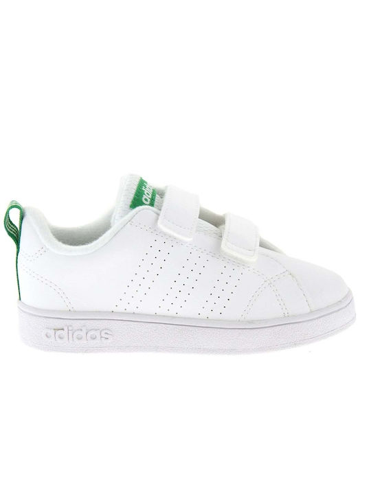 Vorteil Kinder Sneakers mit Klettverschluss Cloud White / Green