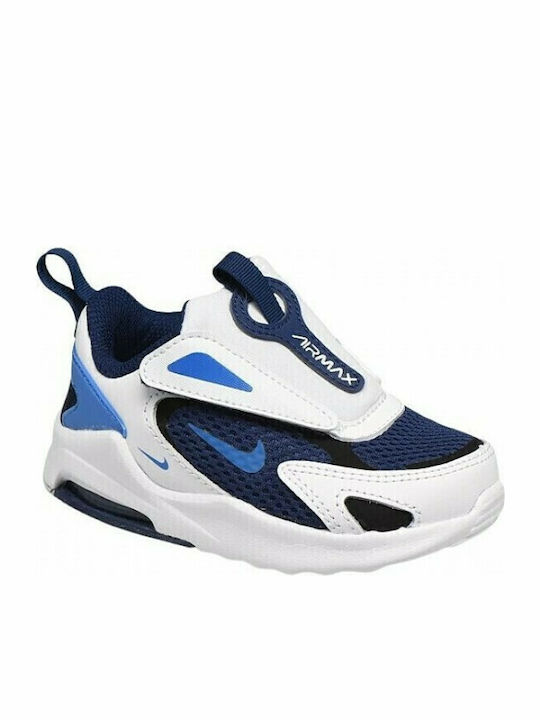 Air Max Bolt Детски маратонки Low Slip-on Blue Void / Бяло / Черно / Сигнално Синьо