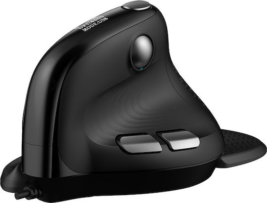 Delux M618XSD Wireless Ergonomic Bluetooth Vertical Mouse Black