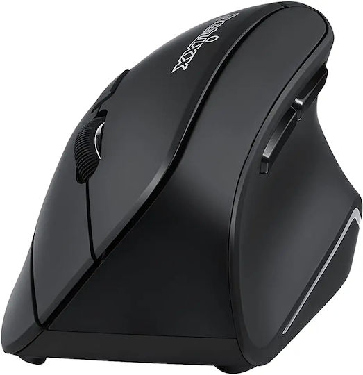 Perixx Perimice-715 II Kabellos Ergonomisch Vertikal Maus Schwarz