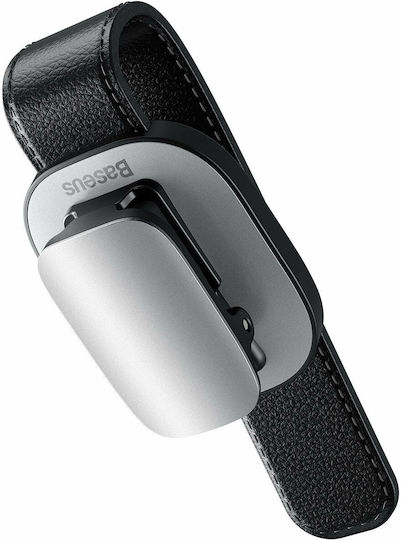 Baseus Car Sunglasses Case Ασημί