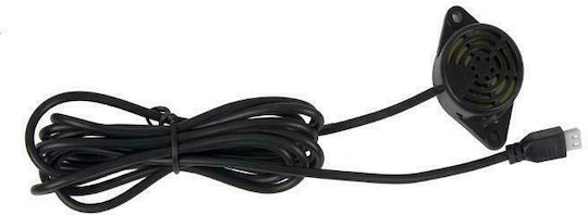 Andowl Car Parking System License Plate Frame with Camera / Buzzer and 2 Sensors in Black Color