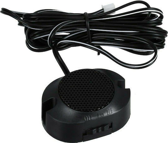 GloboStar Car Parking System with Buzzer and 4 Sensors 25mm in Black Color