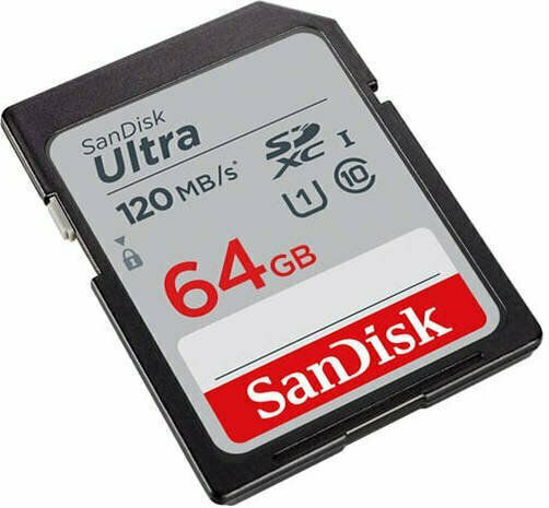 Sandisk Ultra SDXC 64GB Class 10 U1 UHS-I