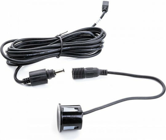 Einparts Car Parking System with Screen and 4 Sensors in Black Color