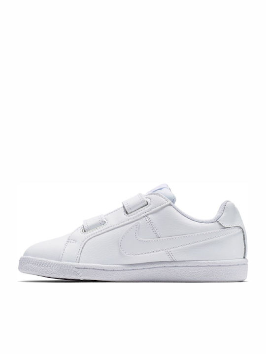Court Royale PSV Παιδικά Sneakers με Σκρατς Λευκά
