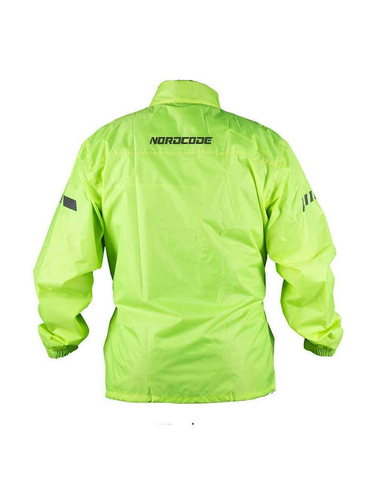 Nordcode Rain Jacket II Men's Waterproof Riding Jacket Fluo Yellow