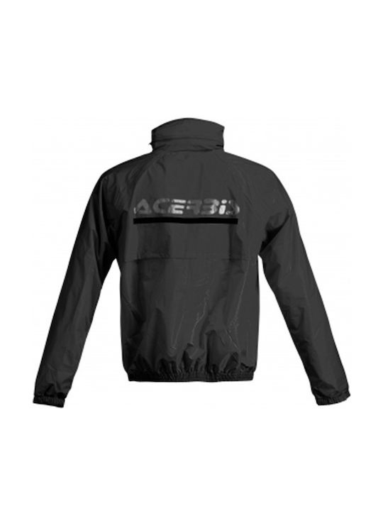 Acerbis Logo Rain Suit Men's Waterproof Riding Jacket & Pants Set Black