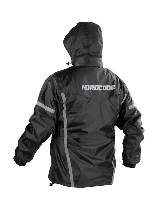 Nordcode Rainsuit Wave Men's Waterproof Riding Jacket & Pants Set Black