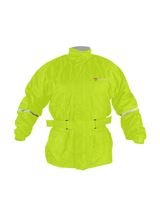 Nordcode Rain Jacket Jachetă impermeabilă pentru motociclete pentru bărbați Fluo Yellow