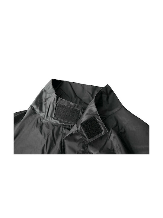 Lampa Lyviatan Set impermeabil pentru pantaloni și jachetă de motocicletă pentru bărbați Negru Culoare