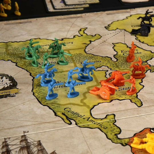 Επιτραπέζιο Παιχνίδι Risk Refresh The Game Of Strategic Conquest (Γερμανική Έκδοση με Αγγλικές Οδηγίες) για 2-5 Παίκτες 10+ Ετών (EN) Hasbro