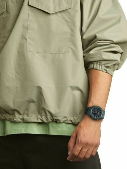 Casio G-Shock Ρολόι Μπαταρίας με Καουτσούκ Λουράκι