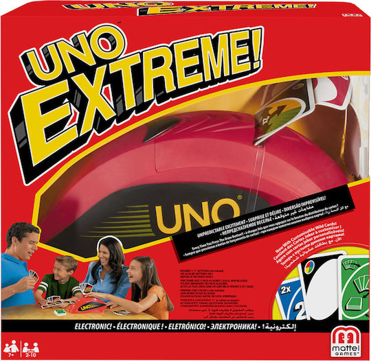 Board Game Uno Extreme for 2-10 Players 7+ Years Old (EL) Mattel