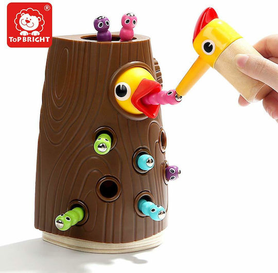 Joc de Societate Wood Pecker Eating Caterpillar pentru 2+ Jucători 2+ Ani (EN) Top Bright