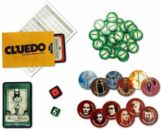 Board Game Harry Potter Cluedo Mystery for 3-5 Players 9+ Years Old (EN) Winning Moves