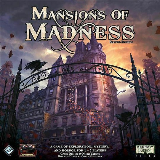 Επιτραπέζιο Παιχνίδι Mansions of Madness: 2nd Edition για 1-5 Παίκτες 14+ Ετών (EN) Fantasy Flight