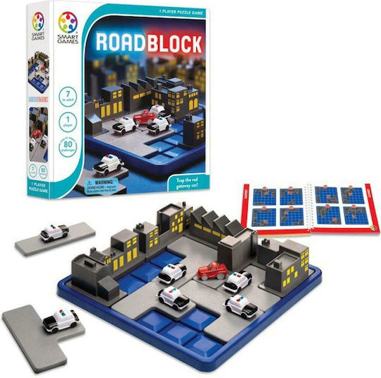 Επιτραπέζιο Παιχνίδι Roadblock για 1 Παίκτη 7+ Ετών (EN) Smart Games