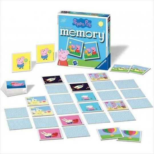 Επιτραπέζιο Παιχνίδι Peppa Pig Memory για 2+ Παίκτες 4+ Ετών (EN) Ravensburger