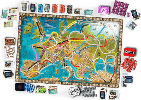 Επιτραπέζιο Παιχνίδι Ticket to Ride Europe 15th Anniversary για 2-5 Παίκτες 8+ Ετών (EN) Days of Wonder