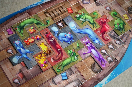 Board Game The Isle of Cats for 1-4 Players 8+ Years Old (EN) The City of Kings