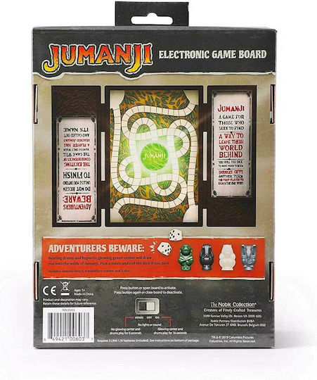 Brettspiel Jumanji für 2-4 Spieler 8+ Jahre (EN) The Noble Collection