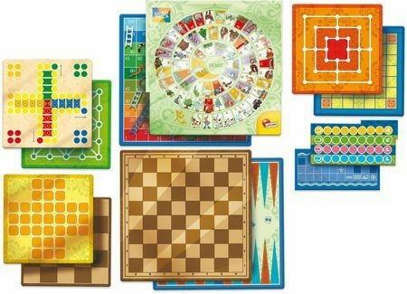 Board Game Σούπερ Συλλογή Επιτραπέζιων for 2-4 Players 6+ Years Old Real Fun Toys